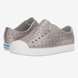 Native Jefferson “Bling” glitter shoes - toddler size 8